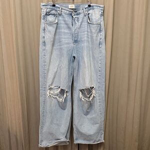 Citizens Of Humanity Light Blue Distressed Jeans